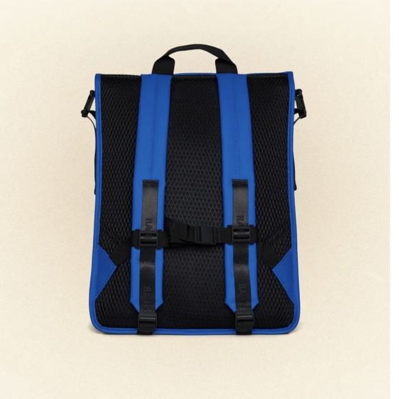 🎁Rains Trail Rolltop Backpack Waves NWT - Picture 4 of 6